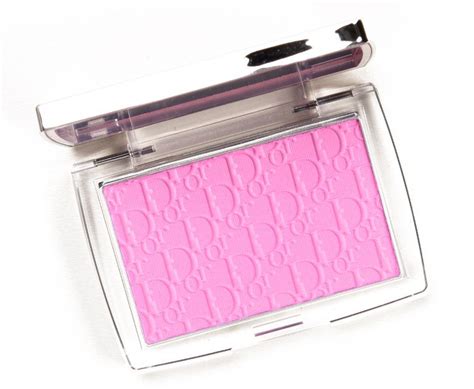 dior pink blush swatch